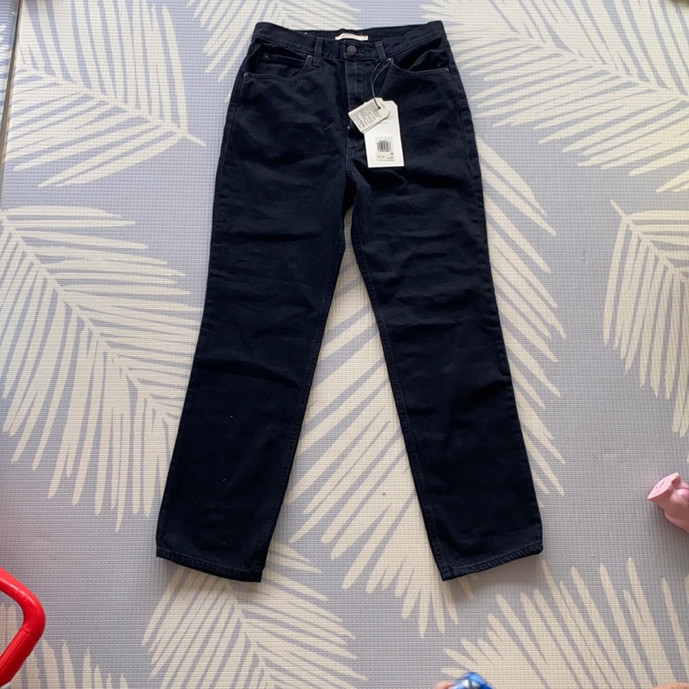 Block Levi Jeans- high waisted/slim fit